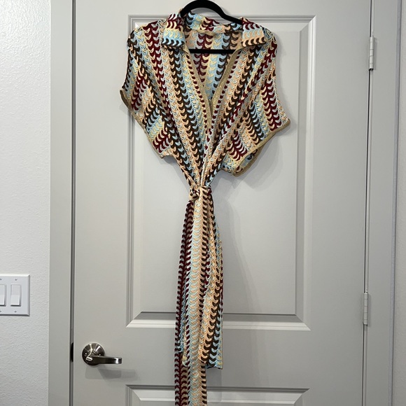 Alexis Multicolor Patterned Mini Dress - Picture 2 of 9